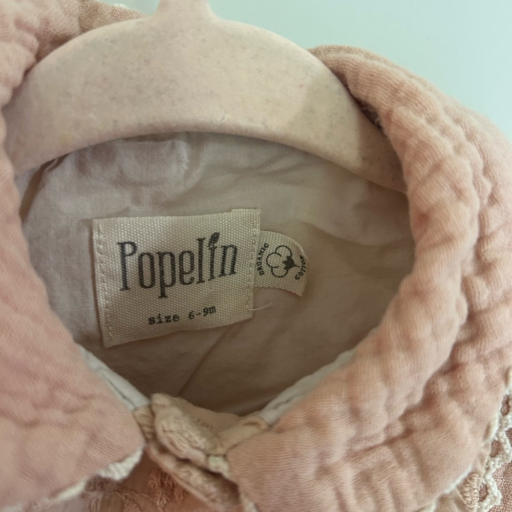 Pink Ruffled Baby Romper - Picture 3 of 4